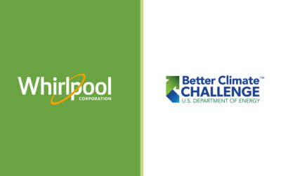 Whirlpool Corporation commits to real-world action toward a low-carbon future with U.S. Department of Energy