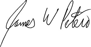 James W. Peters signature