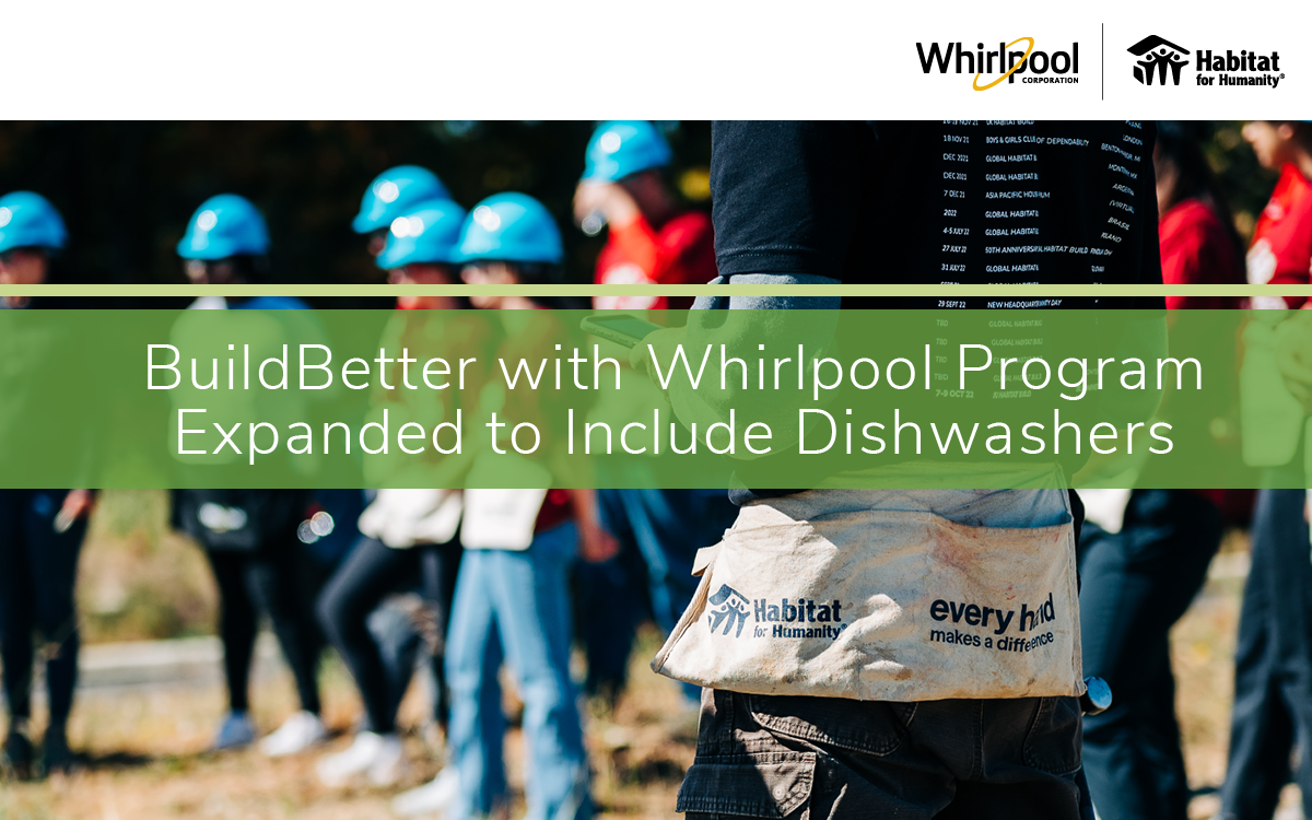 build better with whirlpool program