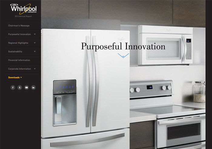 WhirlpoolCorp Annual Report Cover 2013