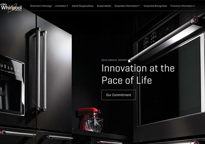 WhirlpoolCorp Annual Report Cover 2015