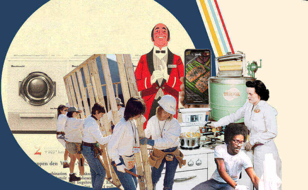 Cover art for Whirlpool Corporation's historical interactive timeline Cover art for Whirlpool Corporation's historical interactive timeline