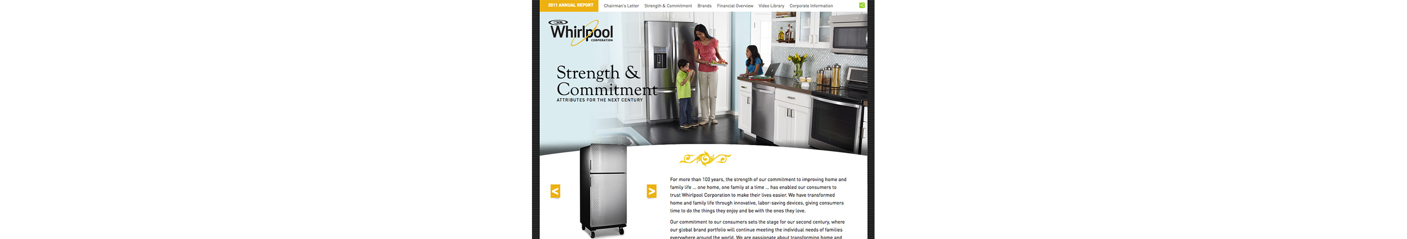 WhirlpoolCorp Annual Report Cover 2011