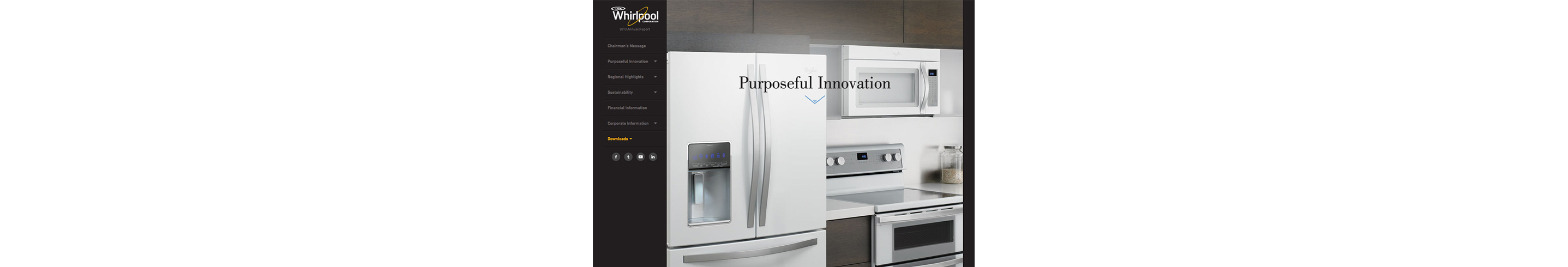 WhirlpoolCorp Annual Report Cover 2013