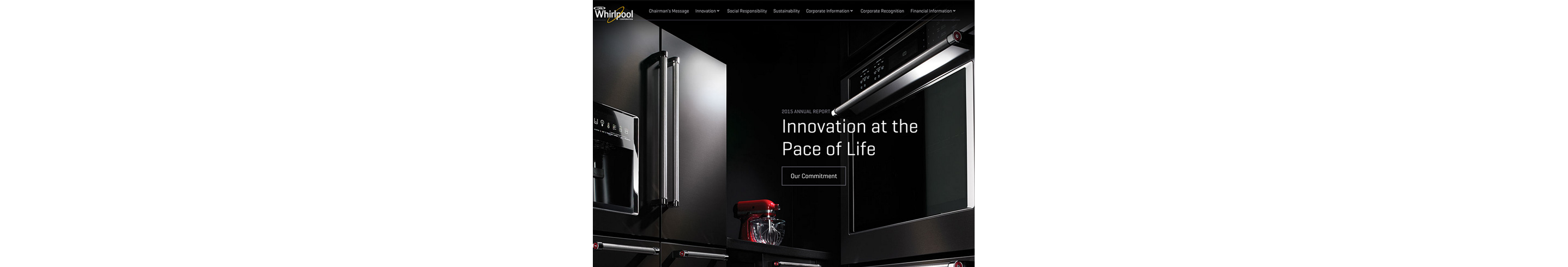WhirlpoolCorp Annual Report Cover 2015