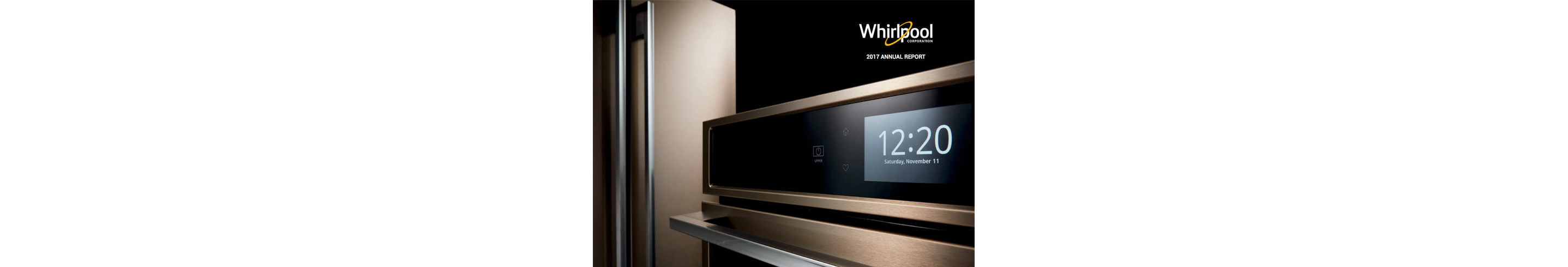 WhirlpoolCorp Annual Report Cover 2017