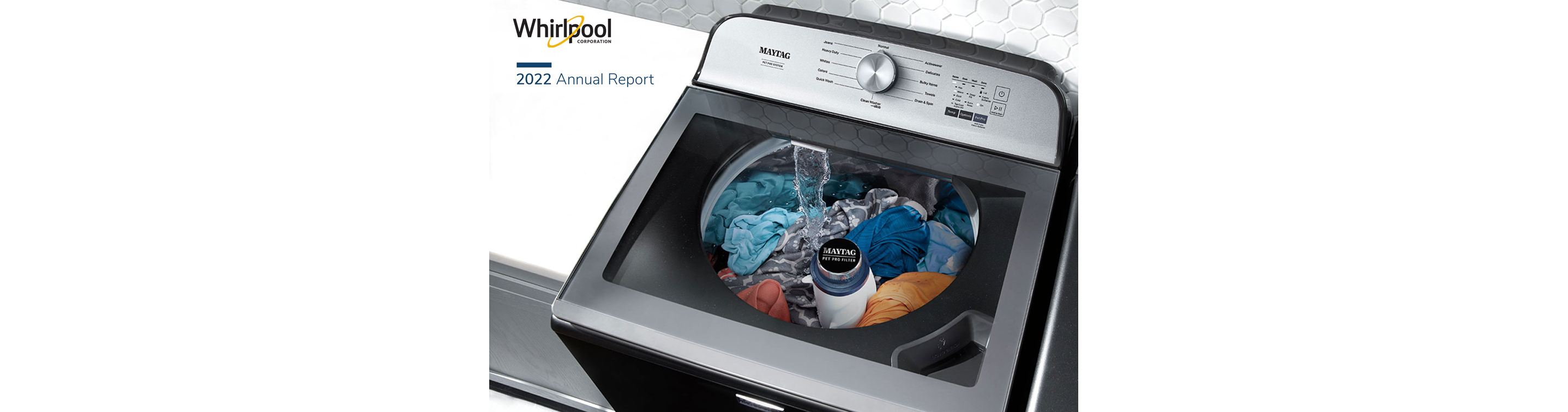 Cover image of Whirlpool Corporation's 2022 Annual Report