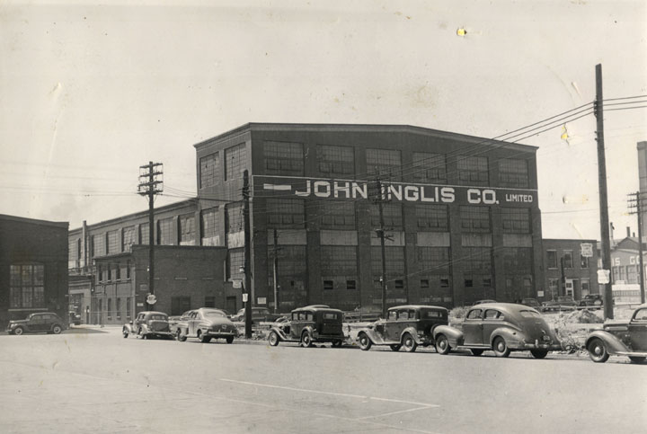 John Inglis building in 1930s, Canada