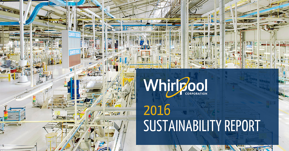 Whirlpool Corporation - 2016 Sustainability Report