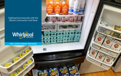 Atlanta Community Food Bank collaborates with Whirlpool Corp. to expand ‘Feel Good Fridge’ program, helping to fight food insecurity