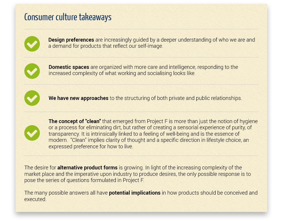 Consumer culture takeaways - Global Consumer Design Whirlpool