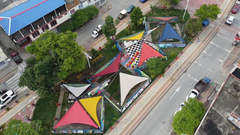 Habitat for Humaniy's Innovation Awards: an outdoor classroom in Colombia