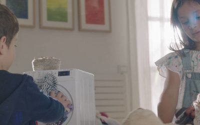 Big or small – Indesit says everyone can help with housework – and win prizes too!