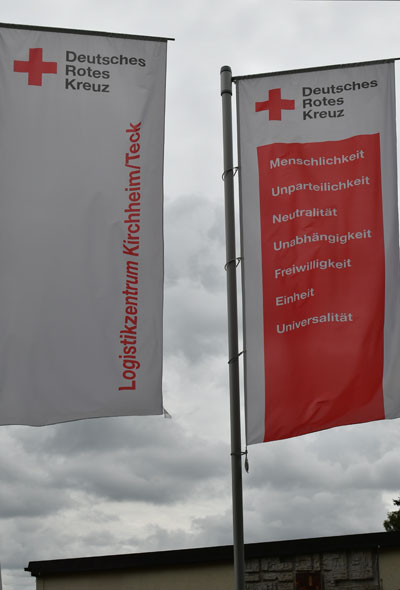 Whirlpool and Bauknecht distribute relief to German Red Cross site