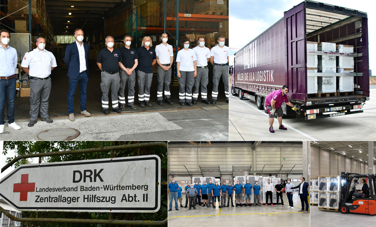 Whirlpool Corp and Bauknecht brand work with the German Red Cross (DRK) with appliance donations