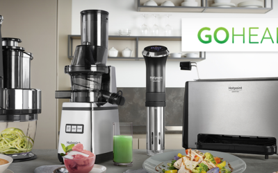 Hotpoint launches the new Go Healthy small appliances range and invites everyone to Feel the taste of Wellness