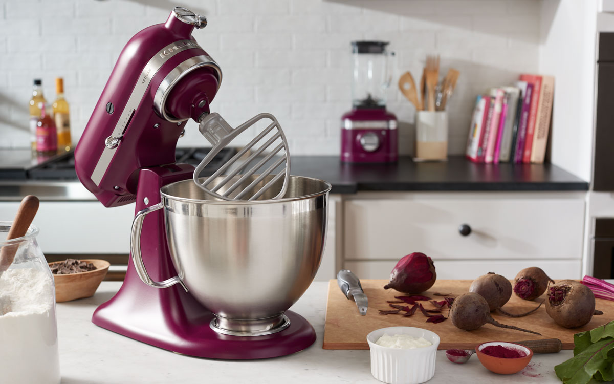 KitchenAid stand mixer and blender featured as the 2022 color of the year