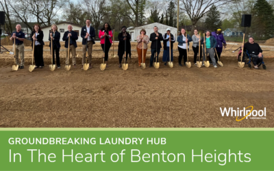 Groundbreaking held for New Heights Laundry Hub bringing essential services to Benton Heights