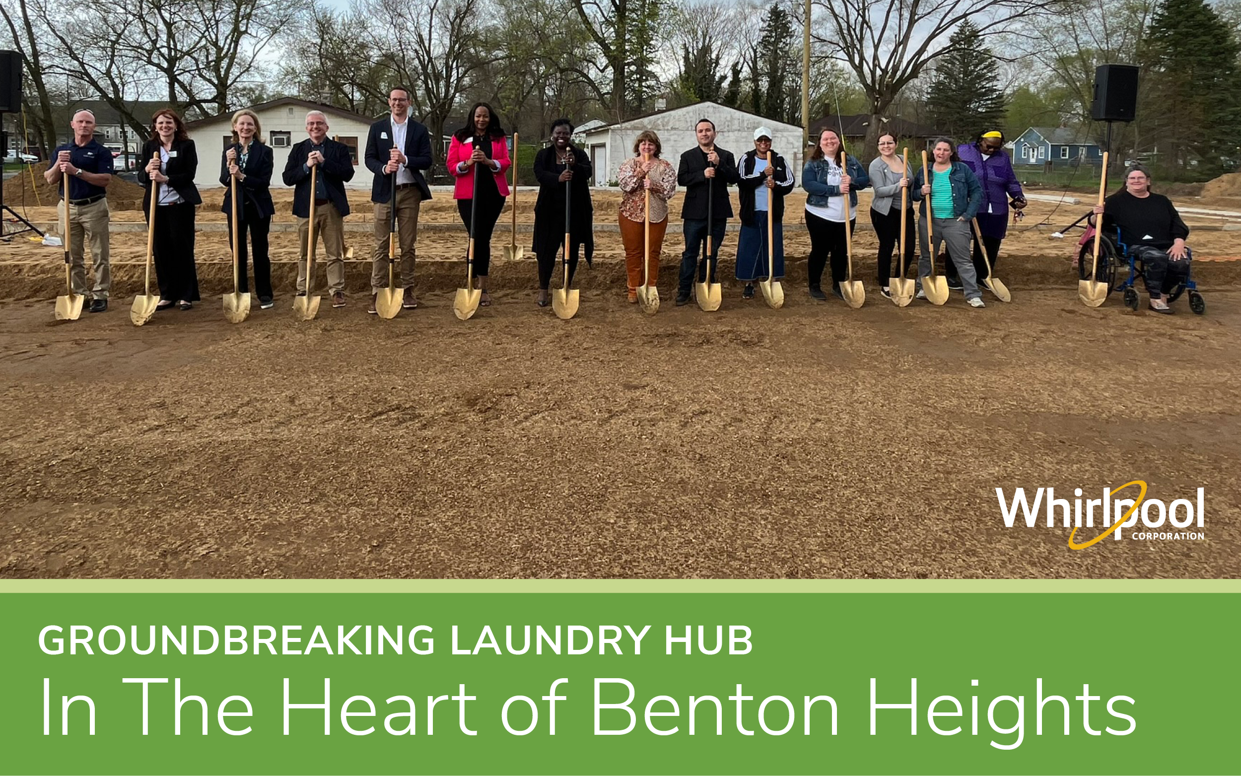 Groundbreaking held for New Heights Laundry Hub bringing essential services to Benton Heights 3