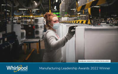 Whirlpool Corp. recognized as Manufacturing Leadership Awards 2022 Winner