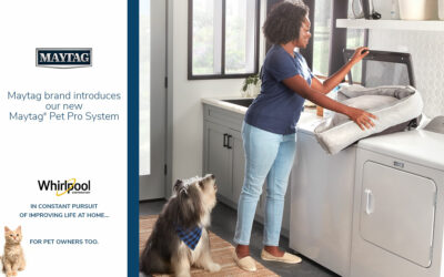 Maytag brand launches first laundry pair engineered for homes with pets