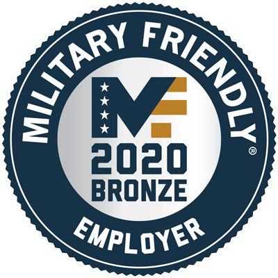 Military Friendly Employer Bronze - 2020