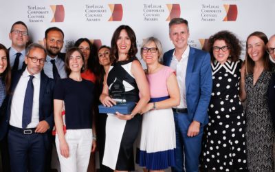 Whirlpool’s EMEA Legal Team receives “International Team of the Year” award at the 2018 TopLegal Corporate Counsel Awards