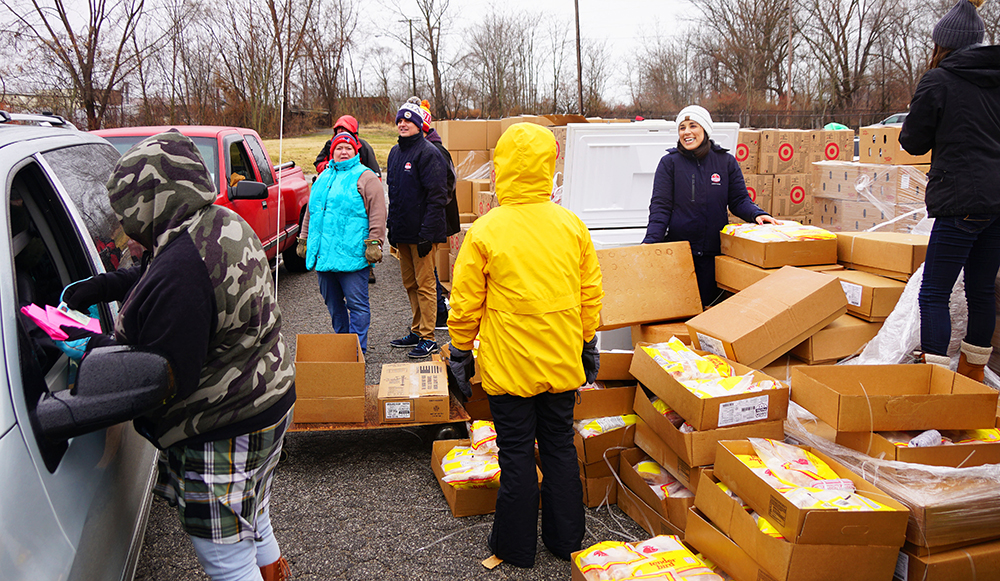 Whirlpool Corp and Southwest Michigan Community Action Agency Holiday Food Drive