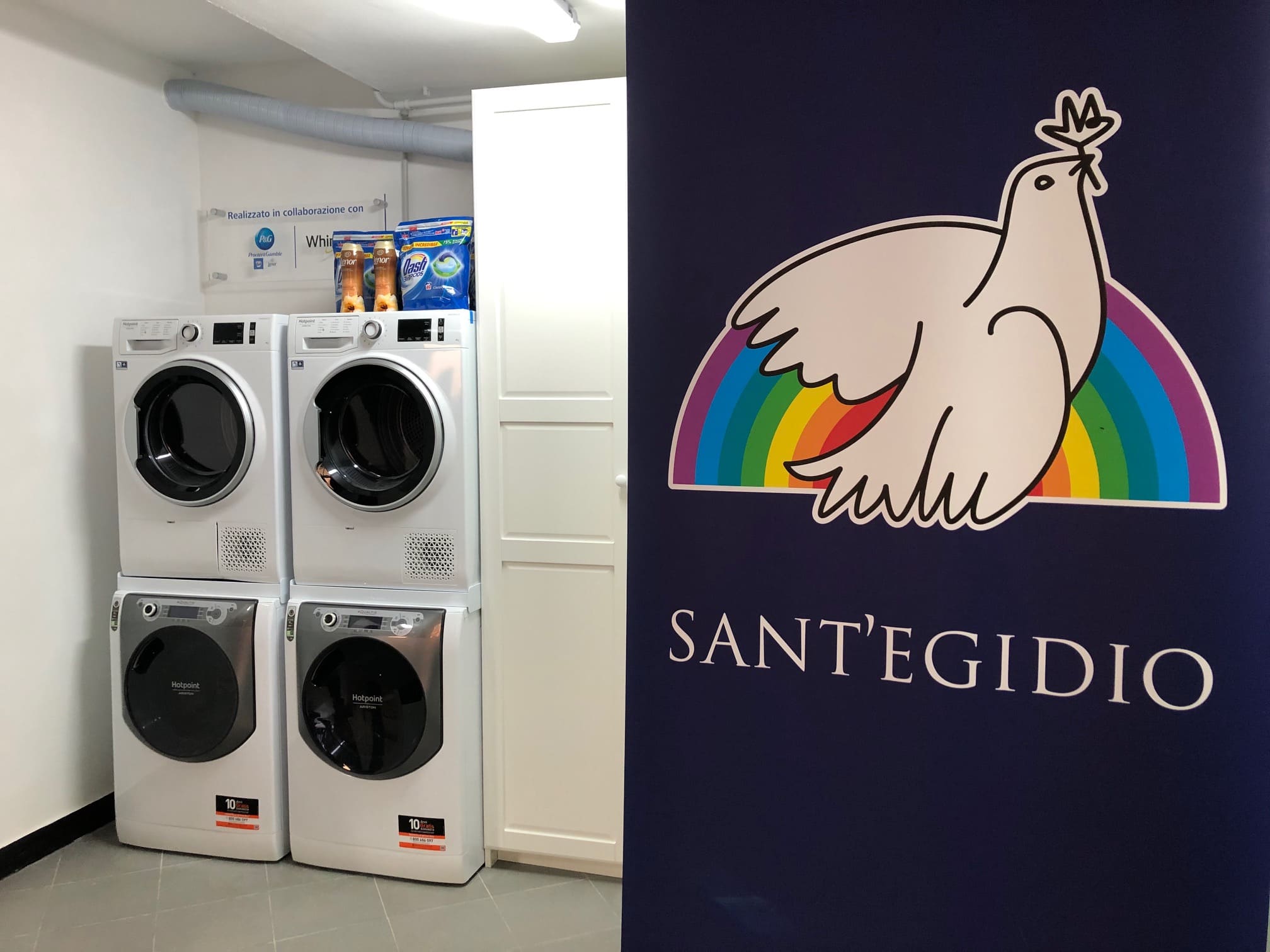 Whirlpool EMEA donates appliances to Pope Francis Laundry in Genoa, Italy