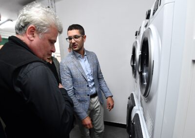 Whirlpool EMEA donates washers and dryers to the newly opened Pope Francis Laundry and Shower Service in Genoa 4