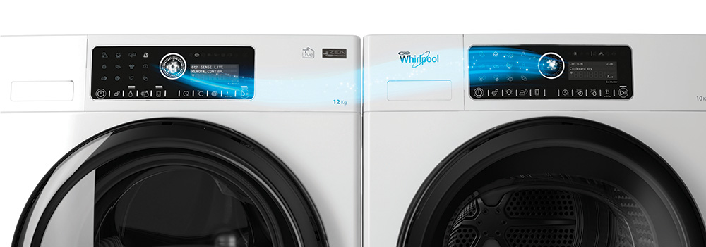 Whirlpool Supreme Care Live Washer and Dryer - Get Connected Award