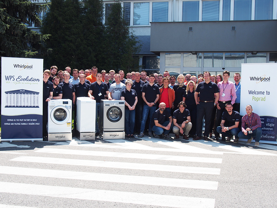 Whirlpool Poprad factory passed the first World Class Manufacturing audit