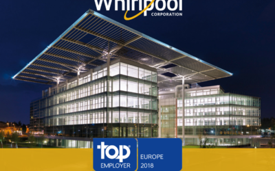 Whirlpool EMEA certified Top Employers Europe 2018