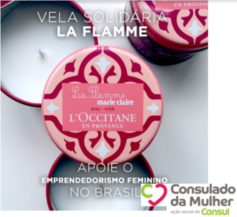 Marca de Cosméticos francesa L’Occitane en Provence é a mais nova apoiadora do Consulado da Mulher 3